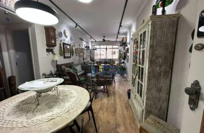 Apartamento com 1 dormitório à venda, 60 m² por r$ 460.000,00 - pompéia - santos/sp