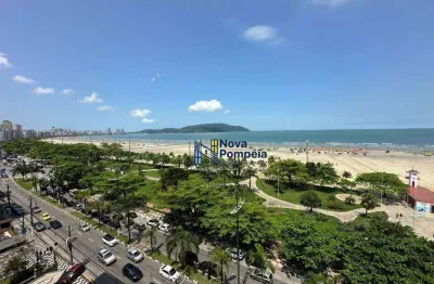 Apartamento com 2 dormitórios à venda, 110 m² por r$ 1.100.000,00 - pompéia - santos/sp