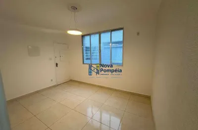 Apartamento com 2 dormitórios para alugar, 65 m² por r$ 2.500,02/mês - gonzaga - santos/sp