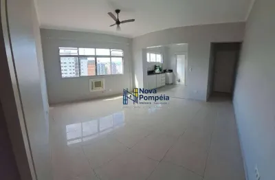 Apartamento com 2 dormitórios à venda, 80 m² por r$ 550.000,00 - campo grande - santos/sp