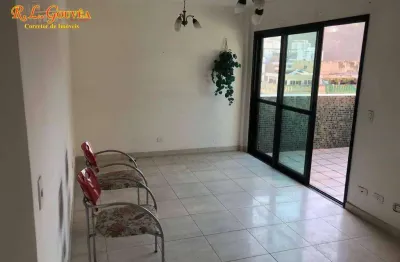 Cobertura com 2 dormitórios à venda por r$ 1.300.000,00 - pompéia - santos/sp