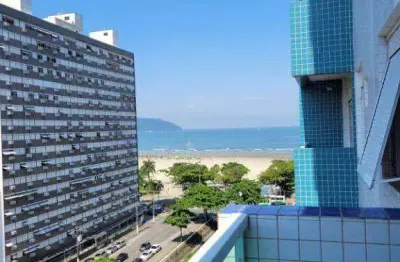 Apartamento com 1 dormitório para alugar por R$ 2.800,28/mês - José Menino - Santos/SP