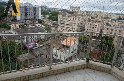 Cobertura com 3 dormitórios à venda, 167 m² por r$ 455.000,00 - taquara - rio de janeiro/rj