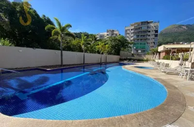 Apartamento com 3 dormitórios à venda, 82 m² por r$ 410.000,00 - freguesia de jacarepaguá - rio de janeiro/rj