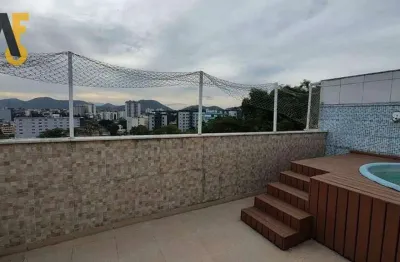 Cobertura com 3 quartos à venda na Avenida Geremário Dantas, Pechincha, Rio de Janeiro