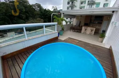 Cobertura com 4 dormitórios à venda, 165 m² por r$ 1.299.990,00 - freguesia de jacarepaguá - rio de janeiro/rj