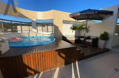 Cobertura com 3 dormitórios à venda, 208 m² por r$ 1.065.000,00 - freguesia de jacarepaguá - rio de janeiro/rj