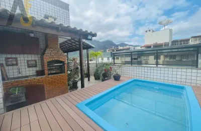 Cobertura com 3 dormitórios à venda, 156 m² por r$ 920.000,00 - jacarepaguá - rio de janeiro/rj