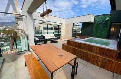 Cobertura com 3 dormitórios à venda, 169 m² por r$ 950.000,00 - pechincha - rio de janeiro/rj
