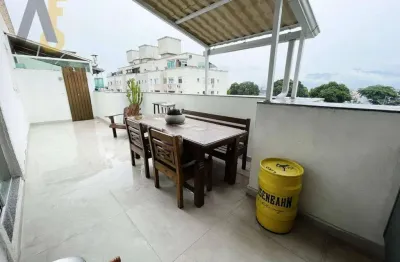 Cobertura com 3 dormitórios à venda, por r$ 470.000 - pechincha - rio de janeiro/rj