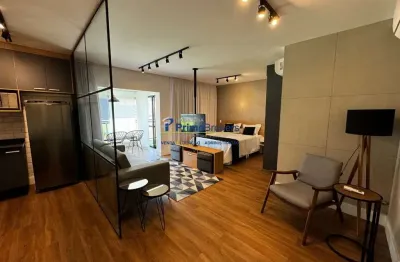 Apartamento com 1 quarto para alugar na rua américo brasiliense, chácara santo antônio, são paulo por r$ 6.200