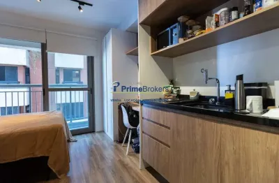 Apartamento com 1 quarto à venda na alameda jauaperi, moema, são paulo por r$ 405.000
