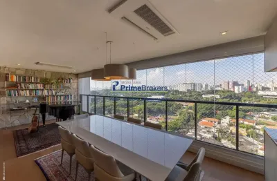 Apartamento com 3 quartos à venda na avenida indianópolis, moema, são paulo por r$ 4.495.000