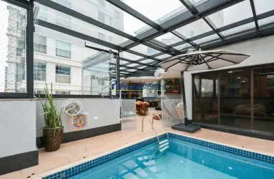 Cobertura com 5 quartos à venda na avenida açocê, moema, são paulo por r$ 6.900.000