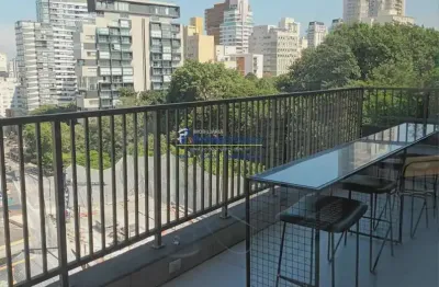 Apartamento com 1 quarto para alugar na rua doutor melo alves, cerqueira césar, são paulo por r$ 3.500