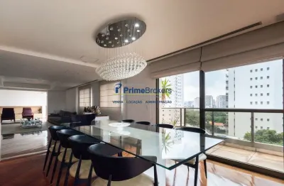 Cobertura com 3 quartos à venda na avenida chibarás, moema, são paulo por r$ 3.999.000