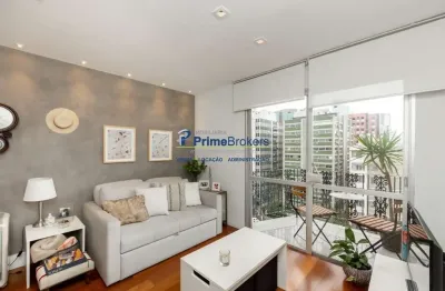 Apartamento com 1 quarto à venda na rua jesuíno arruda, itaim bibi, são paulo por r$ 850.000