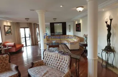 Alto padrão 4 dorm. em condomínio clube - saúde apartamento com 489 m², 4 suítes e 4 vagas em condom