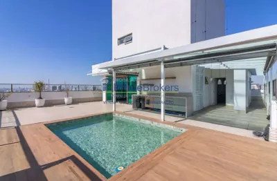 Cobertura á venda em aclimação com 4 quartos, sendo 3 suítes, 500m² - 4 vagas