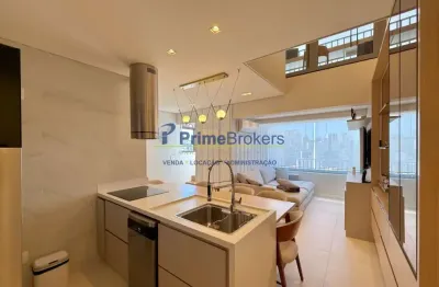 Apartamento, 61m² - 1 dormitório, 1 suíte, 1 vaga, home-office integrado - brooklin