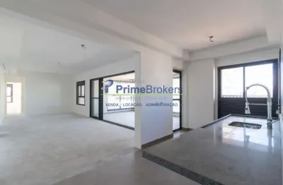 Apartamento, 141m² - 3 dormitórios, 3 suítes, 2 vagas, sacada com vista - mirandópolis