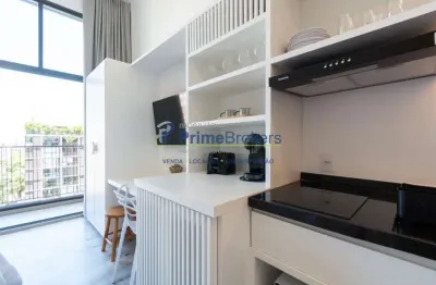 Estúdio, 27m² - 1 dormitório, mobiliado e com automação - pinheiros