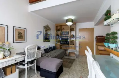 Apartamento duplex 48m² - 1 dormitório, 1 suíte, 2 banheiros, mobiliado - brooklin