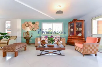 Cobertura, 393m² - 3 dormitórios, 3 suítes, 3 vagas, piscina e área gourmet - campo belo