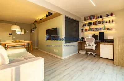 Apartamento, 73m² - 2 dormitórios, 1 suíte, 1 vaga com vista panorâmica - pinheiros
