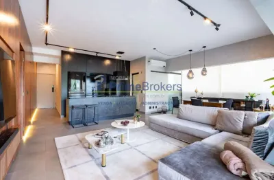 Apartamento, 117 m² - 2 dormitórios, 2 suítes, 2 vagas, sacada com vista - pinheiros.