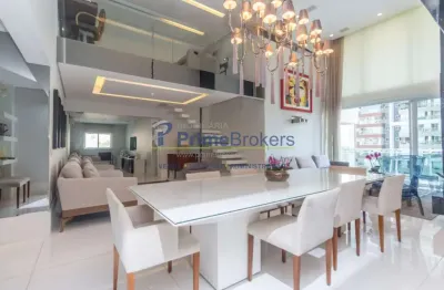 Apartamento, 245m² - 4 dormitórios, 4 suítes, 4 vagas, terraço com vista livre - campo belo