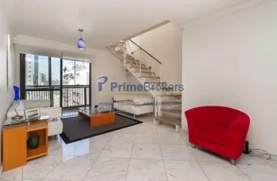 Cobertura duplex, 206m² - 3 dormitórios, 2 suítes, 3 vagas, piscina privativa - moema