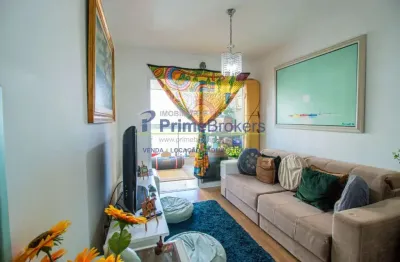 Apartamento, 67m² - 2 dormitórios, 1 suíte, 2 vagas, sacada - vila dom pedro i