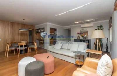 Apartamento, 114 m² - 2 dormitórios, 2 suítes, 1 vaga, cozinha americana - moema