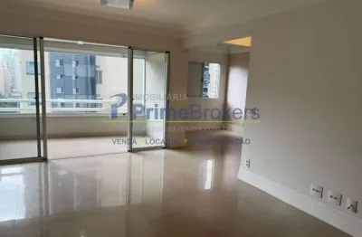 Apartamento com 104m², sala ampliada, piso em porcelanato, varanda, lavabo, 3 dormitórios