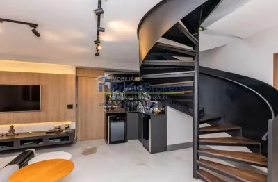 Cobertura duplex, 195m² - 2 dormitórios, 2 suítes, 3 vagas, piscina privativa - moema