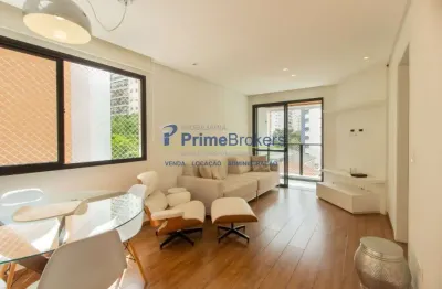 Apartamento, 60m² - 2 dormitórios, 1 suíte, 1 vaga, varanda - moema