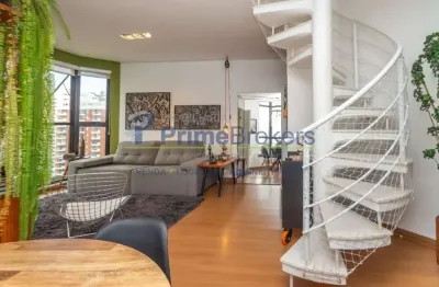 Cobertura duplex, 80m² - 2 dormitórios, 2 vagas, piscina privativa - moema
