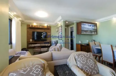 Apartamento, 80m² - 2 dormitórios, 1 suíte, 2 vagas, lazer completo - saúde