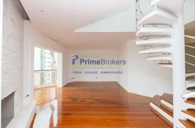 Cobertura 400m² - 4 dormitórios, 3 suítes, 5 vagas, piscina privativa - moema