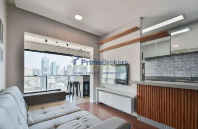 Apartamento, 49m² - 1 dormitório, 1 suíte, mobiliado e equipado - vila mariana