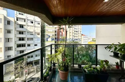 Apartamento, 160m² - 3 dormitórios, 3 suítes, 2 vagas, hall privativo - pinheiros
