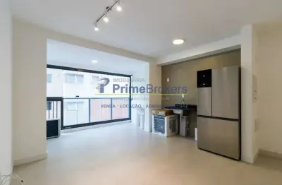 Apartamento, 46m² - 1 dormitório, 1 suíte, 1 vaga, lavabo - campo belo