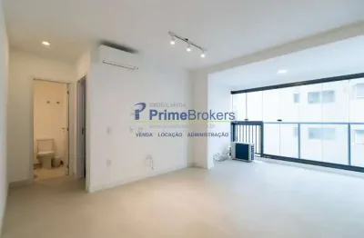 Apartamento, 46m² - 1 dormitório, 1 suíte, 1 vaga, sacada - campo belo