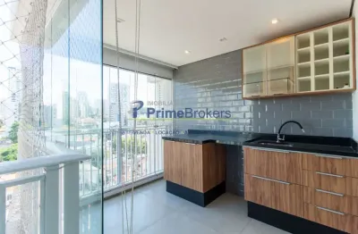 Apartamento, 84m² - 2 dormitórios, 2 suítes, 2 vagas, varanda gourmet - bosque da saúde