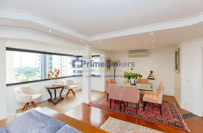 Apartamento, 166m² - 3 dormitórios, 3 suítes, 2 vagas - brooklin paulista