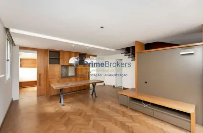 Apartamento duplex, 129m² - 3 dormitórios, 2 suítes, 2 vagas, cozinha integrada - itaim bibi