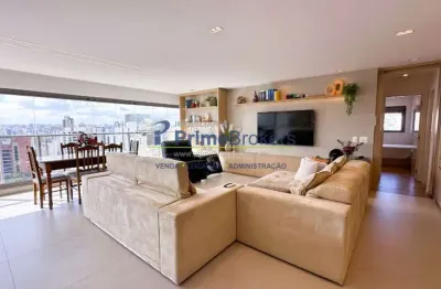 Apartamento, 143m² - 3 dormitórios, 3 suítes, 2 vagas, porteira fechada - campo belo