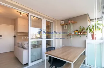 Apartamento, 38m² - 1 dormitório, 1 suíte, 1 vaga, mobiliado - brooklin