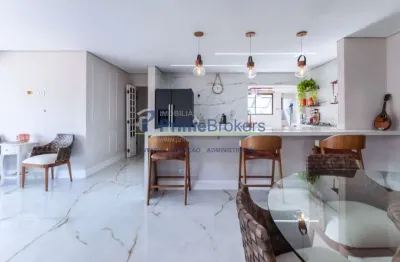 Apartamento, 115m² - 3 dormitórios, 1 suíte, 2 vagas, cozinha integrada - ipiranga